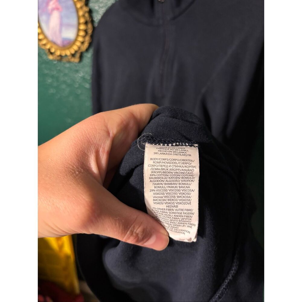 Polo Ralph Lauren Men’s Blue Quarter Zip Sz X-Large - Picture 2 of 3